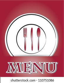 Restaurant menu design/ Vector illustration