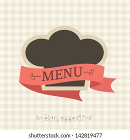 Restaurant menu design. vector illustration