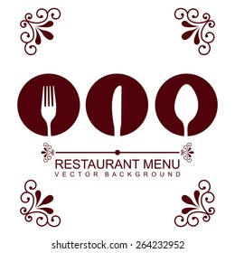 restaurant menu design, vector illustration eps10 graphic 