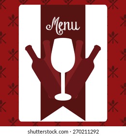restaurant menu design, vector illustration eps10 graphic 