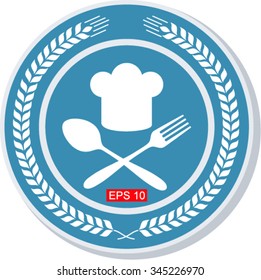 restaurant menu design, vector illustration