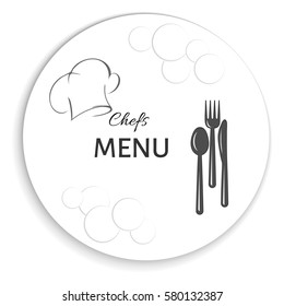 Restaurant menu design. Vector illustration background for cafe, bistro, restaurant, bars menu card.  Food and drink abstract design