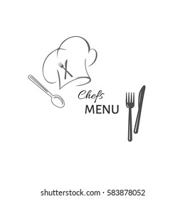 Restaurant menu design. Vector illustration background for cafe, bistro, restaurant, bars menu card.  Food and drink abstract design