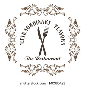 restaurant menu elegant