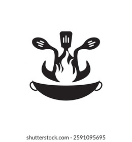 Restaurant, menu, food label set. Cooking, kitchen, cuisine icon or logo. Lettering, calligraphy vector illustration