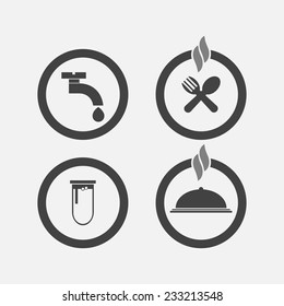 Restaurant menu icon 