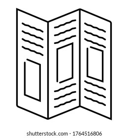 restaurant menu icon vector illustration