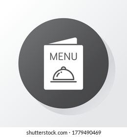 restaurant menu icon. Vector illustration EPS 10.