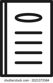 Restaurant menu, illustration, vector on a white background.
