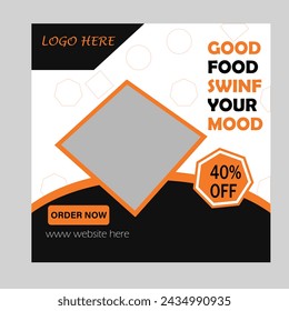 Restaurant Menu Layout. Fast food restaurant vector menu sketch template.
