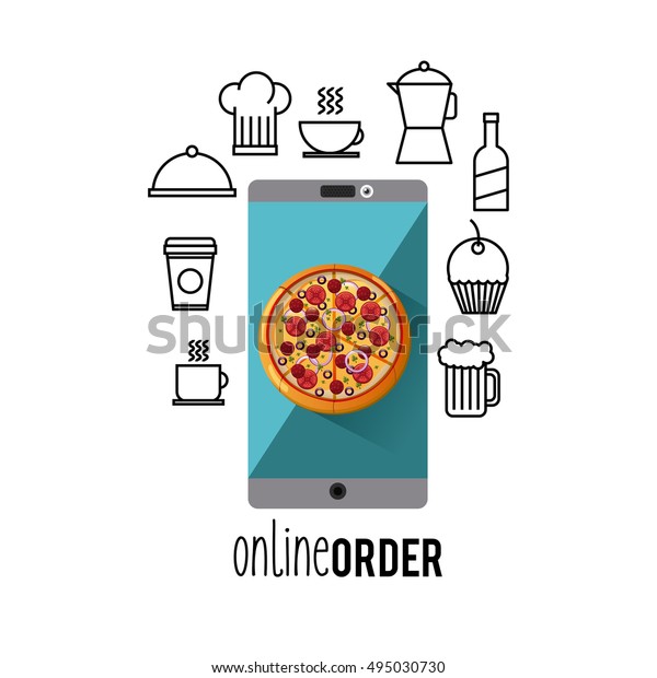restaurant menu online order vector illustration stock create restaurant menu online free