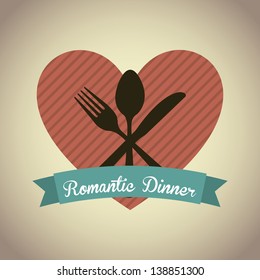 restaurant menu over beige background. vector illustration