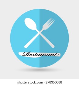 restaurant menu retro poster