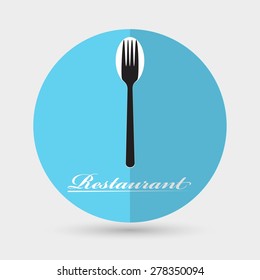 restaurant menu retro poster
