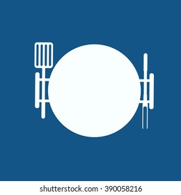 restaurant menu retro poster