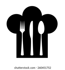 Restaurant and menu symbol