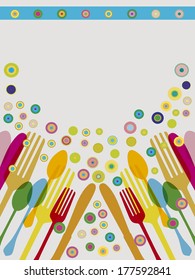restaurant menu template, free copy space