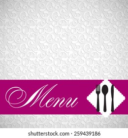 Restaurant Menu Template Vector Illustration EPS10