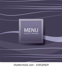 Restaurant Menu (Vector Art)