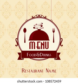 Restaurant menu vector design