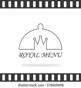 Restaurant Menu Vector Icon.