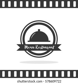 Restaurant Menu Vector Icon.