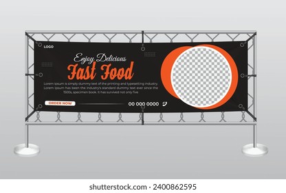 restaurant Mesh Banners design template