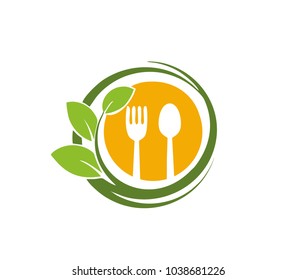 restaurant nature logo