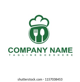 restaurant nature vector logo
