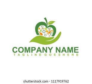 RESTAURANT NATURE VECTOR LOGO DESIGN