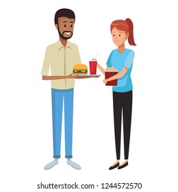 Restaurant and people