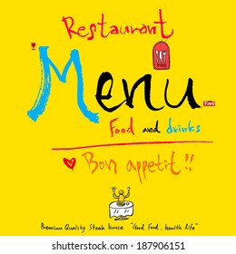 restaurant poster