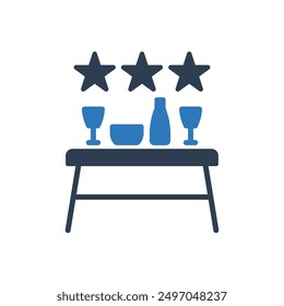 Restaurant Rating Icon - Food Review Icon