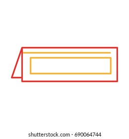 Restaurant reservation notice icon