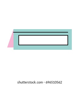 Restaurant reservation notice icon