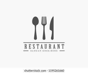 Restaurant, Resto, Food Court, Cafe Logo Template