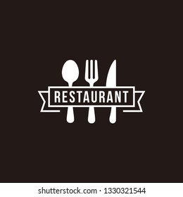 Restaurant, resto, food court, cafe logo template
