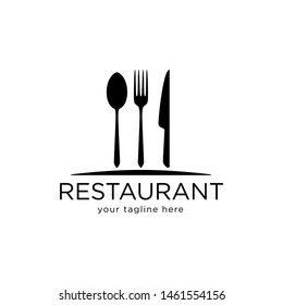 Restaurant, resto, food court, cafe logo template