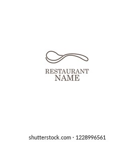 restaurant scoop and fork logo