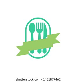 Restaurant Service Abstract Logo Template Symbol Icon 