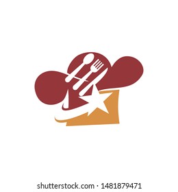 Restaurant Service Abstract Logo Template Symbol Icon 