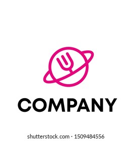 Restaurant Service Abstract Logo Template Symbol Icon . food drink product