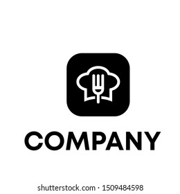 Restaurant Service Abstract Logo Template Symbol Icon . food drink product