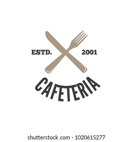 Restaurant Shop Design Element in Vintage Style for Logotype, Label, Badge and other design.