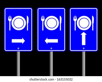 Restaurant sign