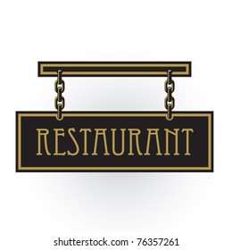 restaurant sign