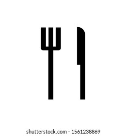 Restaurant Sign Fork Knife Sign Stock Vector (Royalty Free) 1561238869 ...