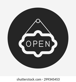 restaurant sign icon