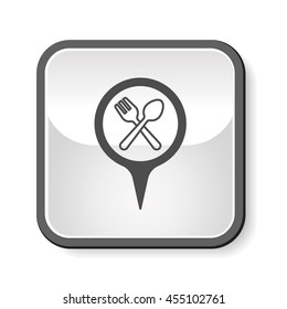 restaurant sign icon