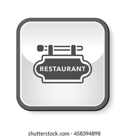 restaurant sign icon